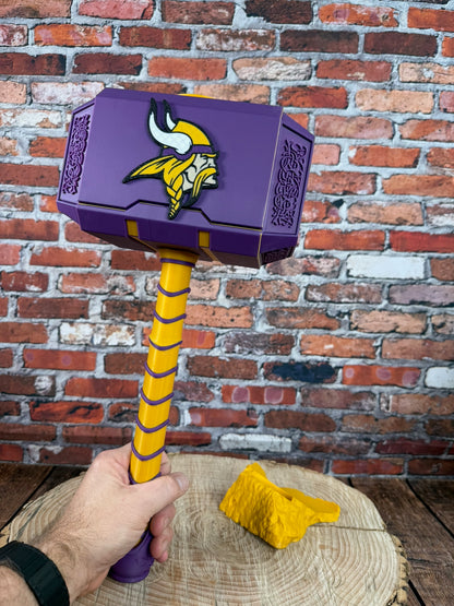 Custom Themed Mjolnir Thor Hammer