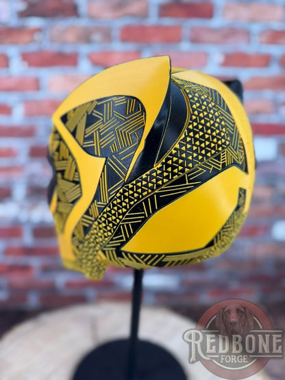 Custom Tribal Cat Panther Warrior Mask 3D Printed