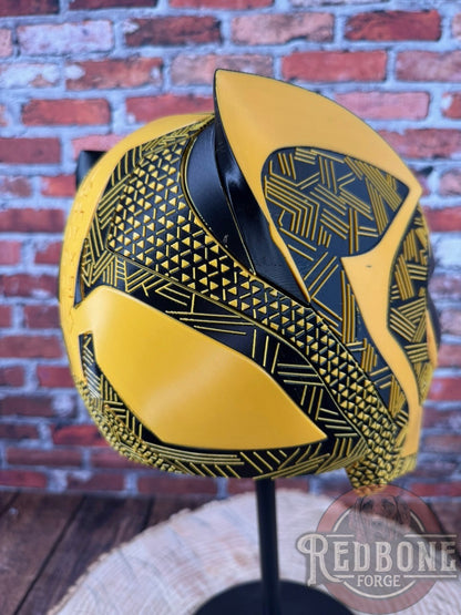 Custom Tribal Cat Panther Warrior Mask 3D Printed