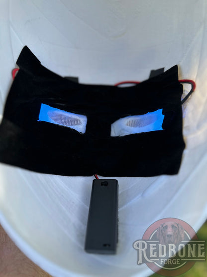 Dirty White Night Knight w/ LED Eyes
