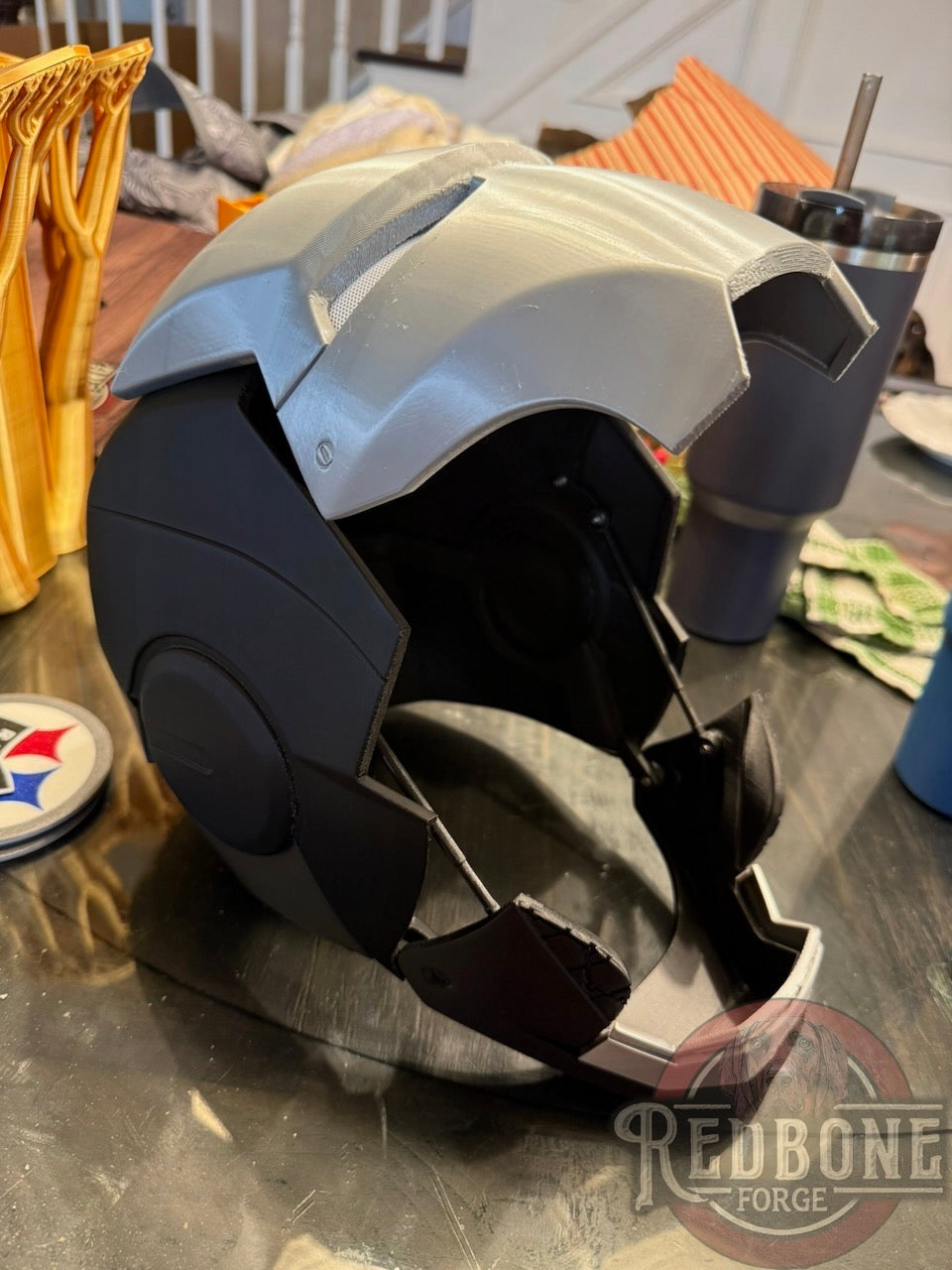 Custom Themed Iron Hero Wearable 3D Printed Helmet