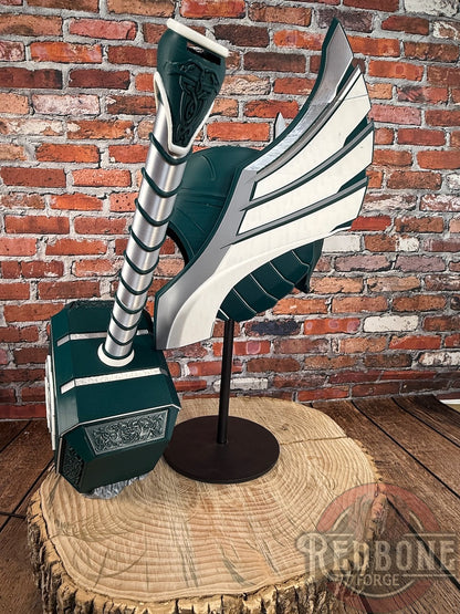 Custom Themed Norse God & Hammer