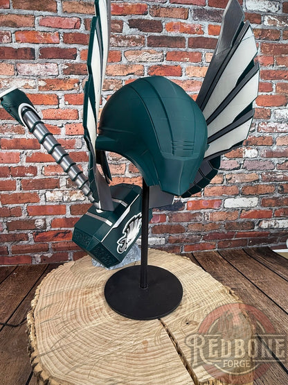 Custom Themed Norse God & Hammer