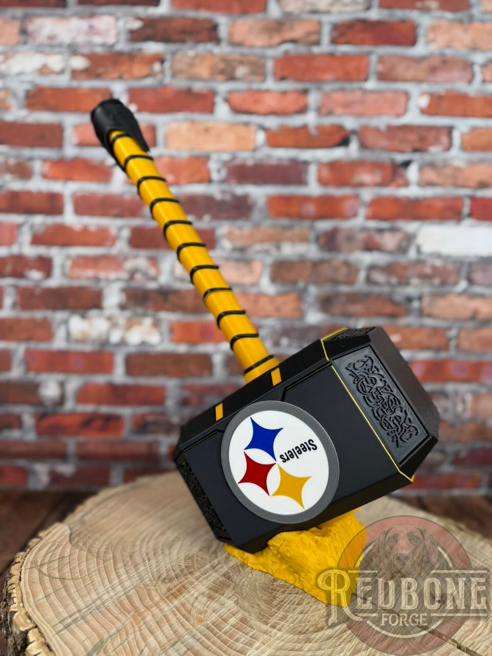 Steelers-Inspired Mjolnir Thor Hammer