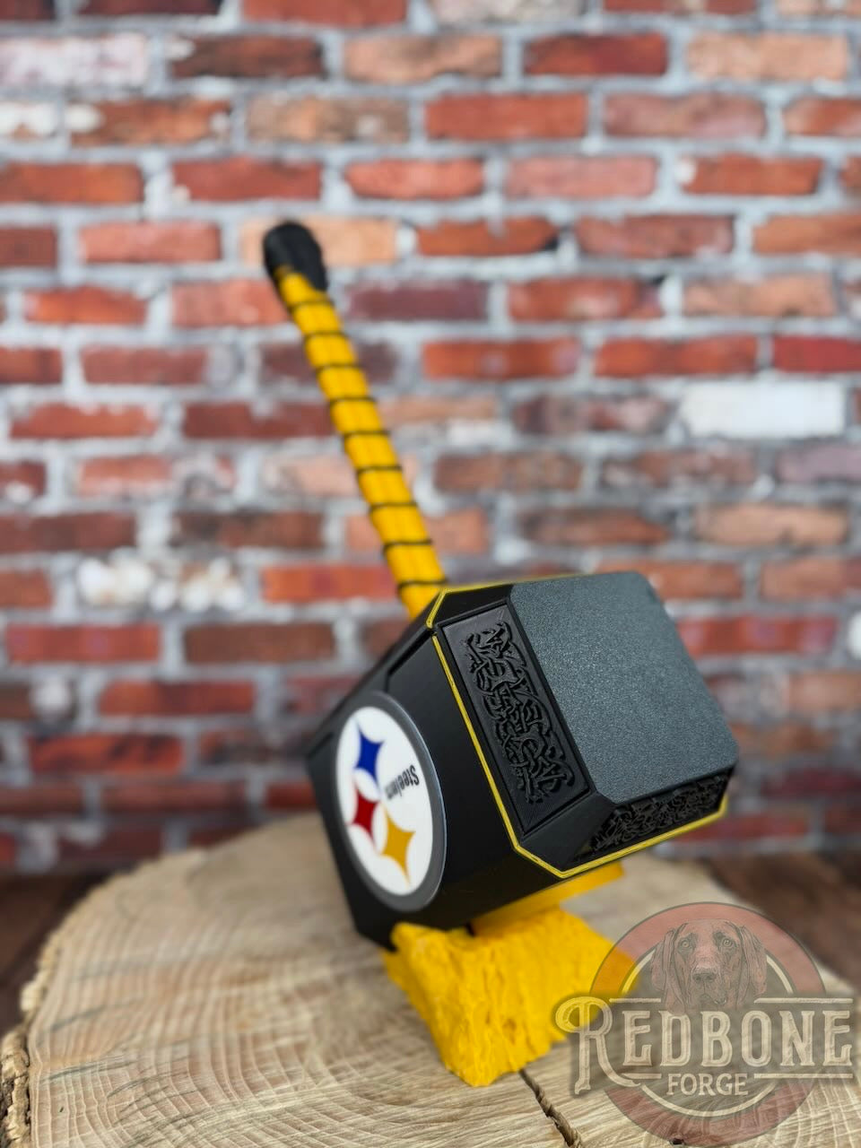 Steelers-Inspired Mjolnir Thor Hammer