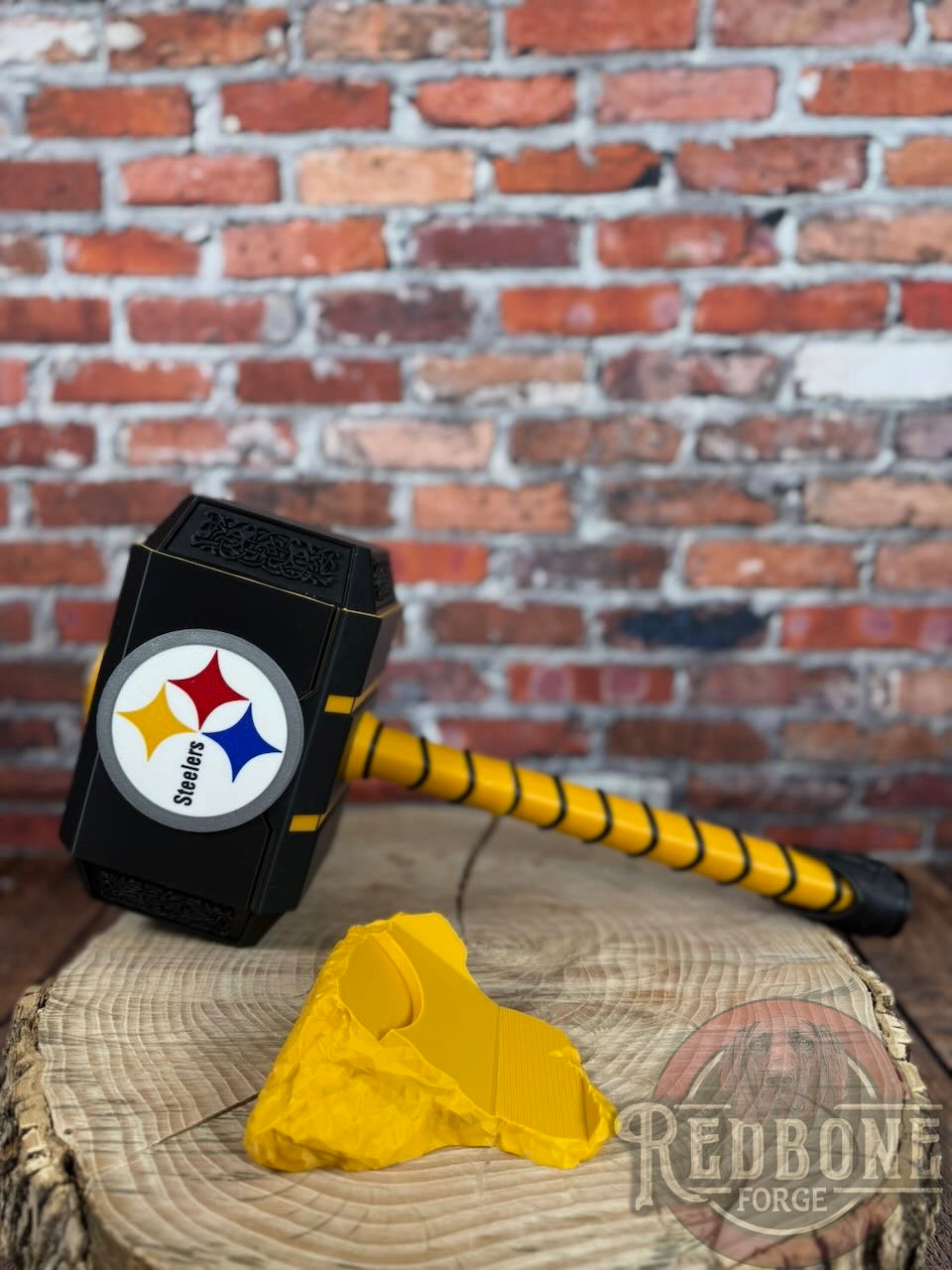 Steelers-Inspired Mjolnir Thor Hammer