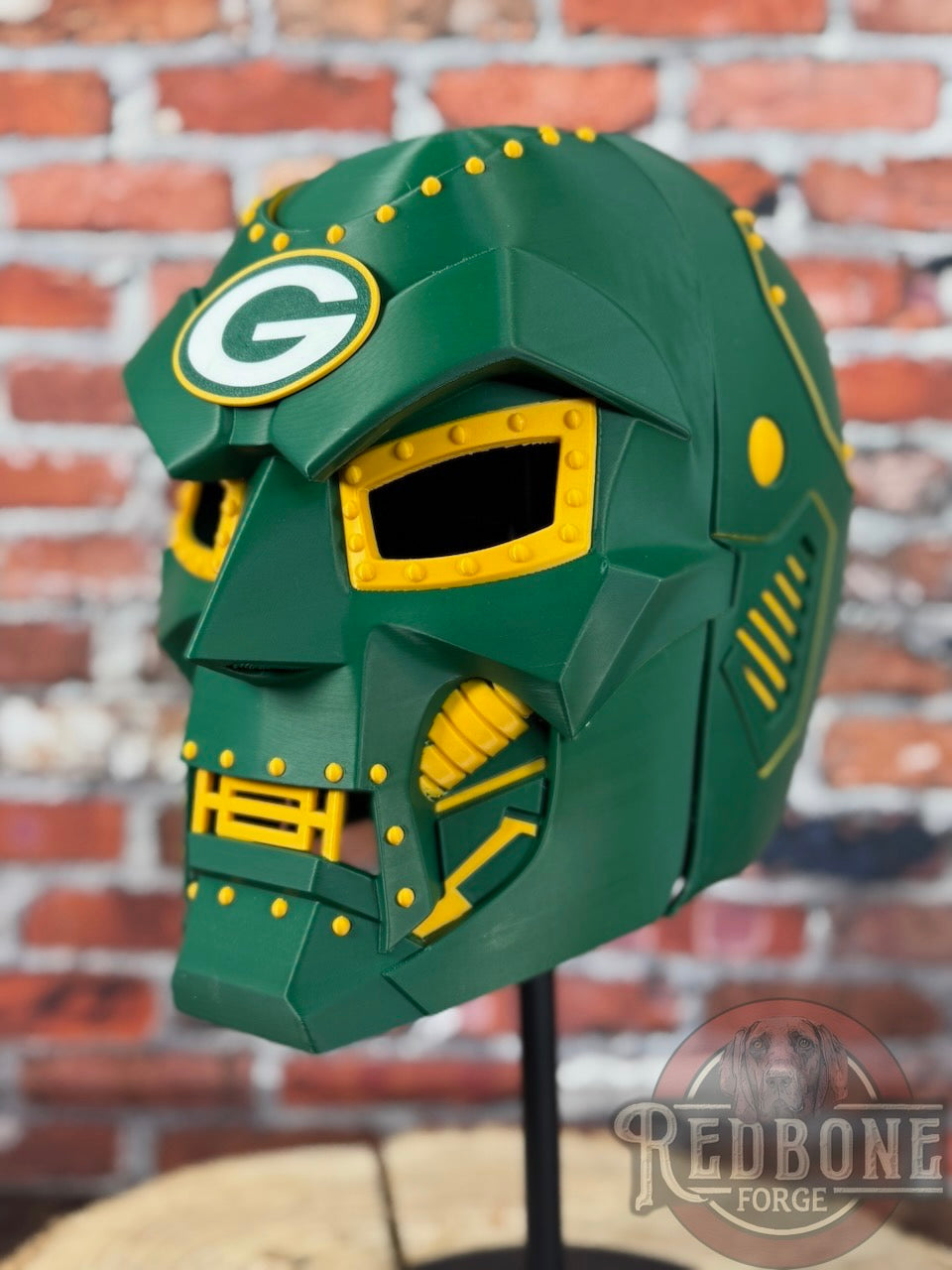 Custom Doom Helmet in Team Colors