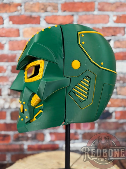 Custom Doom Helmet in Team Colors