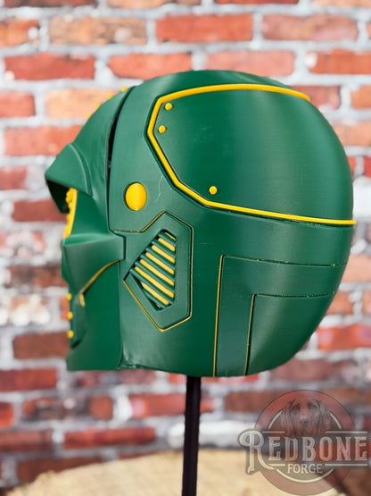 Custom Doom Helmet in Team Colors