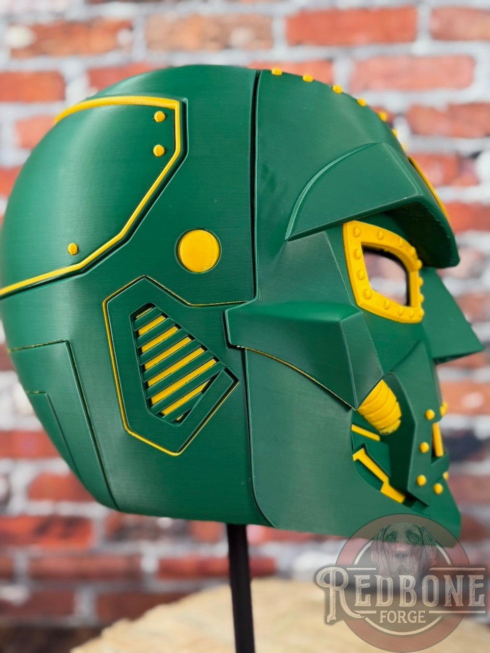 Custom Doom Helmet in Team Colors