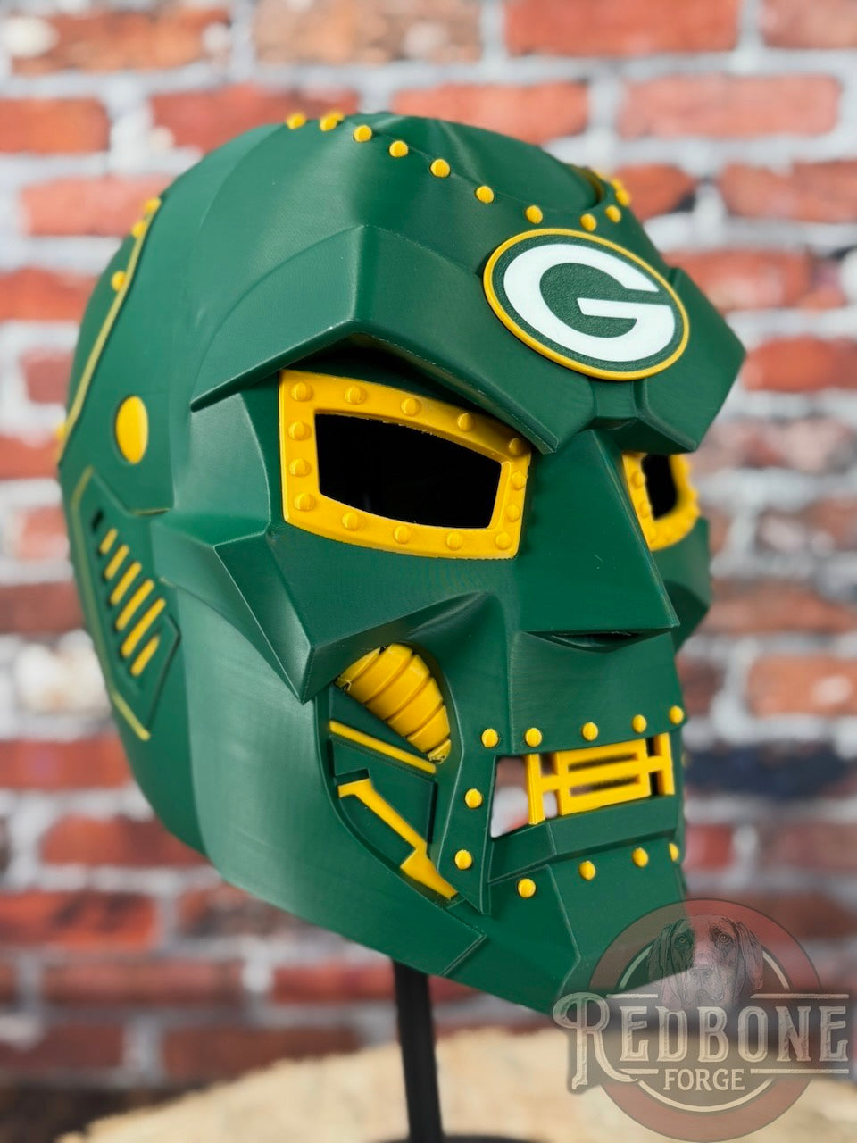 Custom Doom Helmet in Team Colors
