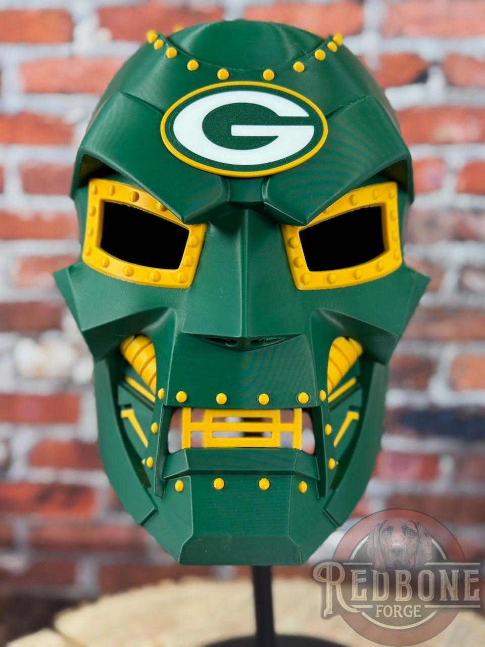 Custom Doom Helmet in Team Colors
