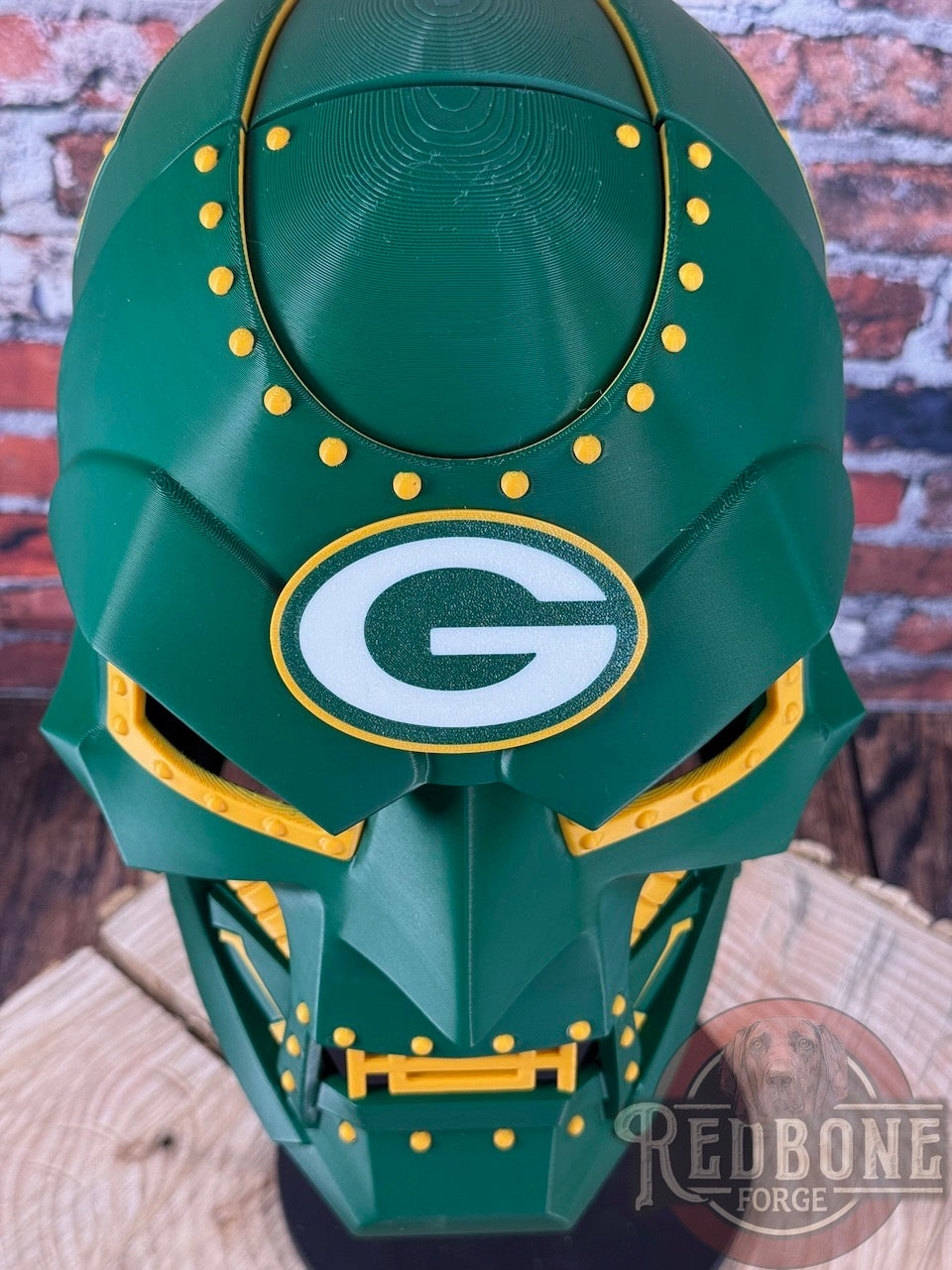 Custom Doom Helmet in Team Colors