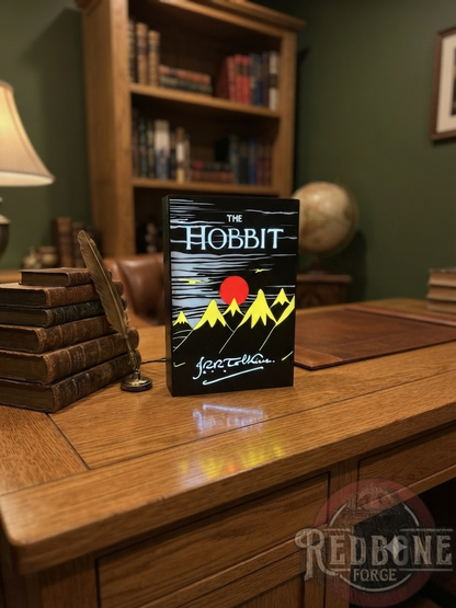 "The Hobbit" Classic Book Cover LED Light Box