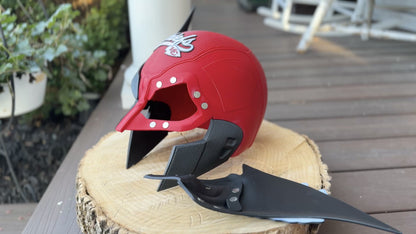 KC-Inspired Red & Black Mutant Cowl