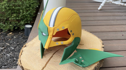 Green Bay-Inspired Green & Yellow Mutant Cowl