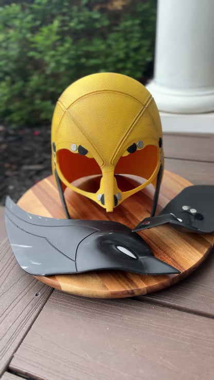 Movie Accurate Yellow & Black Mutant Cowl