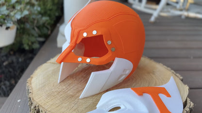 Tennessee-Inspired Orange & White Mutant Cowl