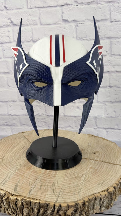 New England-Inspired Red, White, & Navy Patriot Mutant Cowl