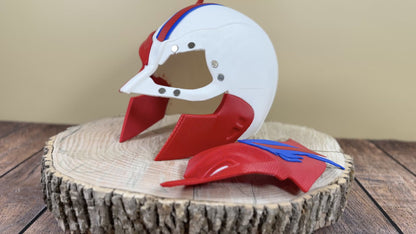 Buffalo-Inspired Red, White, & Blue Mutant Cowl