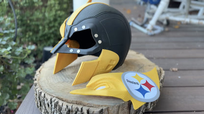 Pittsburgh-Inspired Yellow & Black Mutant Cowl