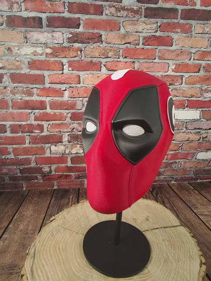 Georgia-Inspired Red & Black Masked Mercenary Mask