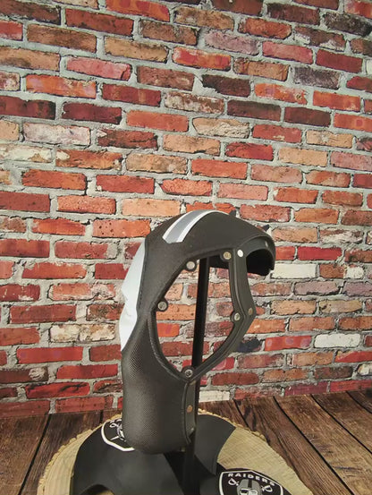 Vegas-Inspired Black & Silver Masked Mercenary Mask