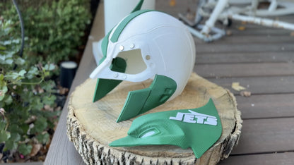 NY Inspired Green & White Mutant Cowl