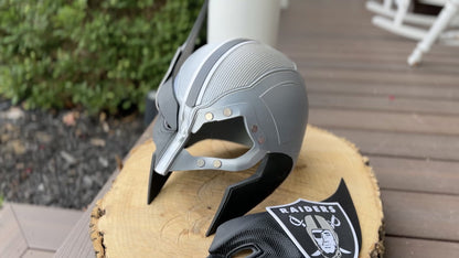 Vegas-Inspired  Silver & Black Mutant Cowl