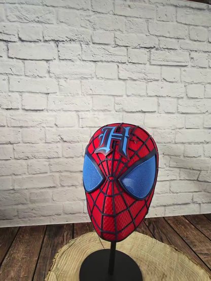 Houston-Inspired Red & Blue Web Slinger Mask