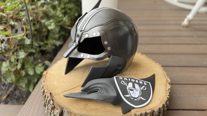 Las Vegas Raiders Wolverine- Black Metallic